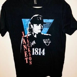 Excellent condition black Janet Jackson tee